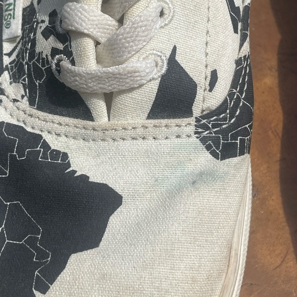 Unisex World Map Vans Skater Shoes - Picture 8 of 8